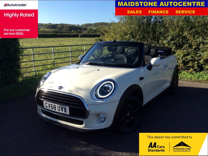 2018 Mini Convertible 1.5 Cooper Convertible 2dr Petrol Manual Euro 6 s/s 136 ps