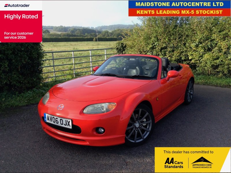 2006 Mazda MX-5 2.0i Sport Convertible 2dr Petrol Manual Euro 4 160 ps