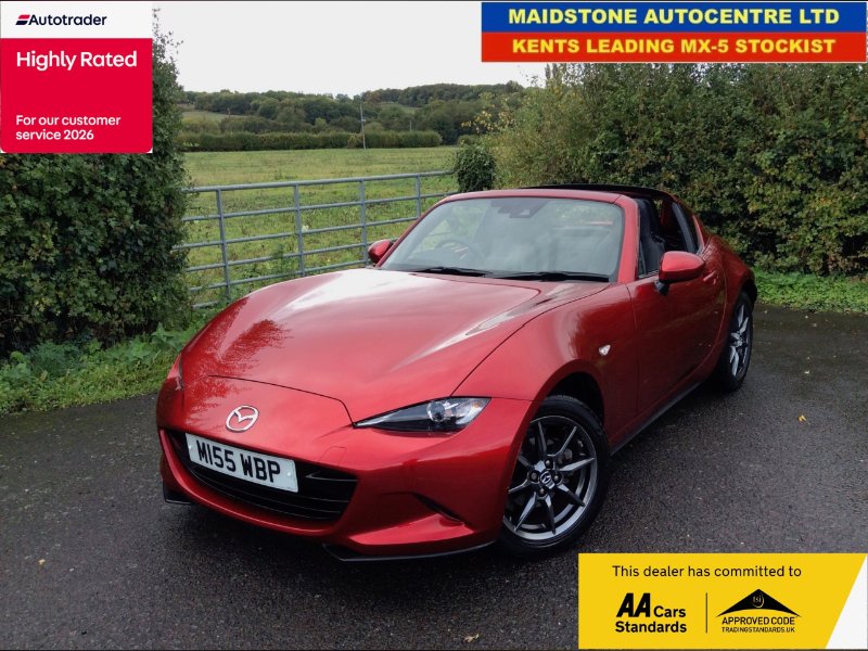 2018 Mazda MX-5 RF 1.5 SKYACTIV-G Sport Nav Convertible 2dr Petrol Manual Euro 6 132 ps